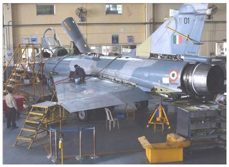 Transformation of Mirage 2000 B to Mirage  Tl standard